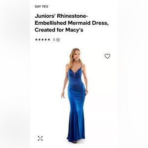 Royal Blue Prom Dress